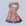 Long exclusive satin scarf Gordons Flowers for ladies and gentlemen - by Ottimare from sustainable TENCEL- Blue, Red, Pink. Handmade in the Netherlands